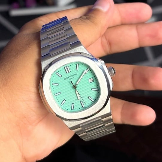 Luxury Stainless Steel Watches ⌚ | Premium Tiffany Blue Dial | Timeless Unisex Style