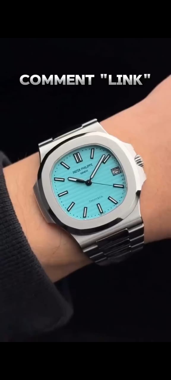 Luxury Stainless Steel Watches ⌚ | Premium Tiffany Blue Dial | Timeless Unisex Style