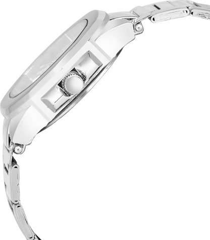 Classic Black Dial Stainless Steel Watch